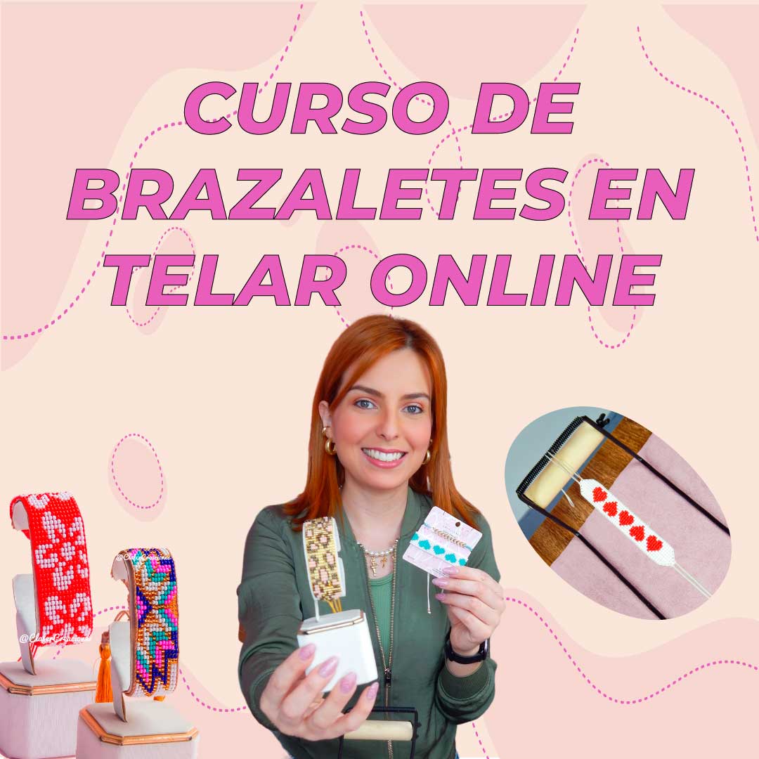 Curso Brazaletes en Telar